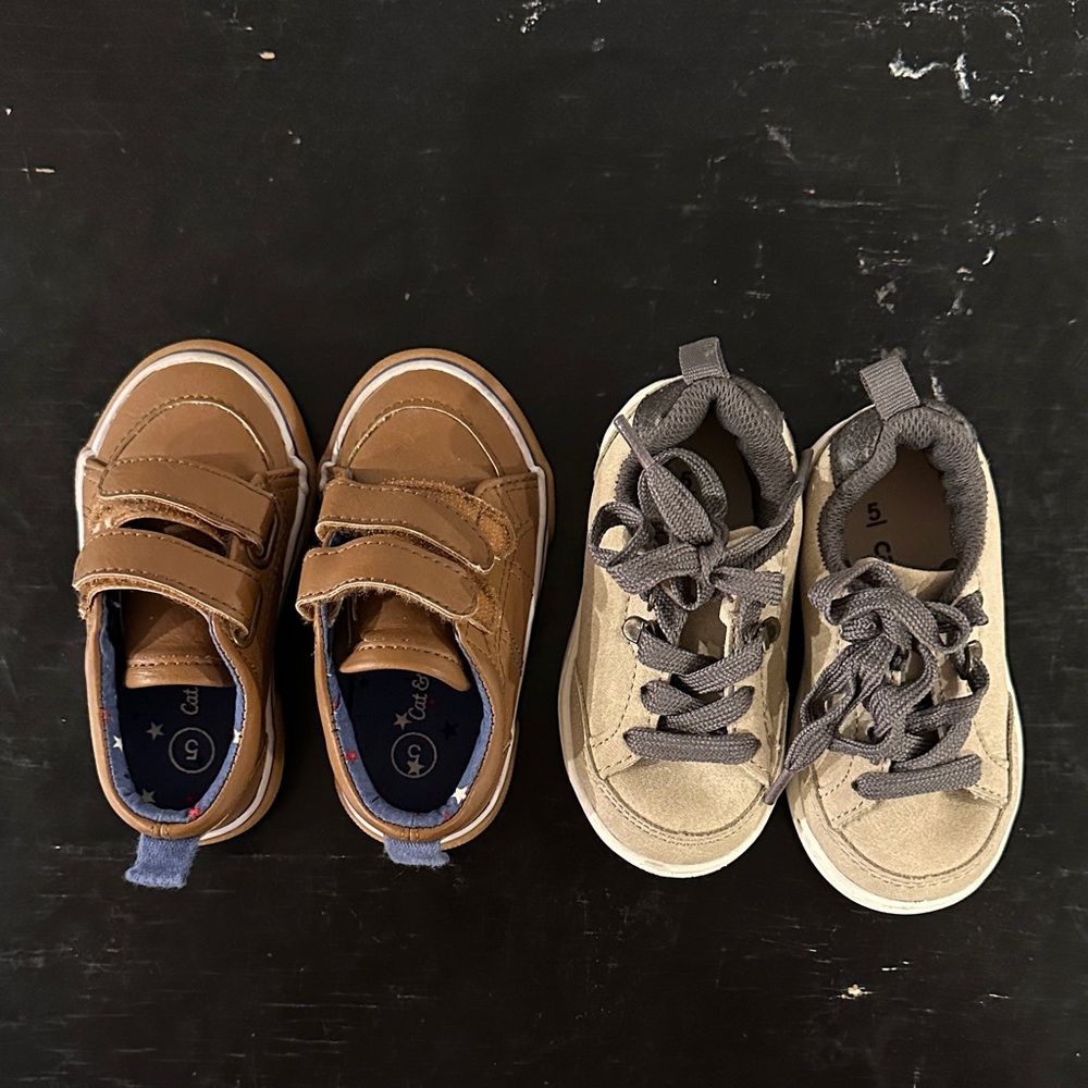 Neutral shoe set // 5c toddler